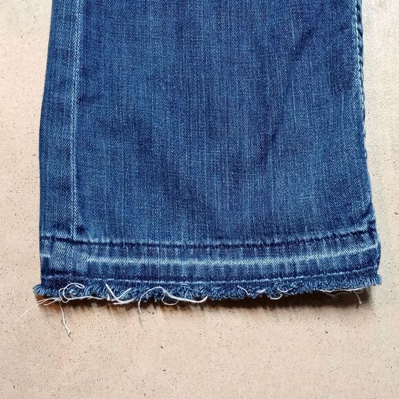 BIG STAR Remy Boot Jeans Size 30 L Womens Embroidered Stretch Low Rise - Picture 6 of 11